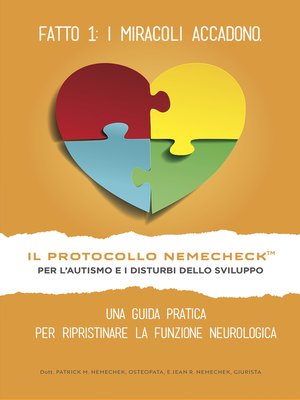 cover image of Il Protocollo Nemechek Per L'autismo E Ritardo Dello Sviluppo